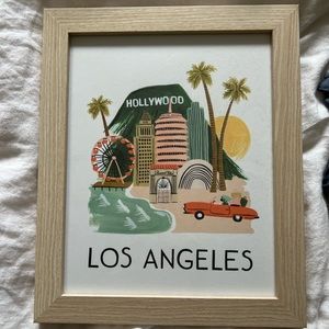 Rifle Paper Co Los Angeles Print 8x10